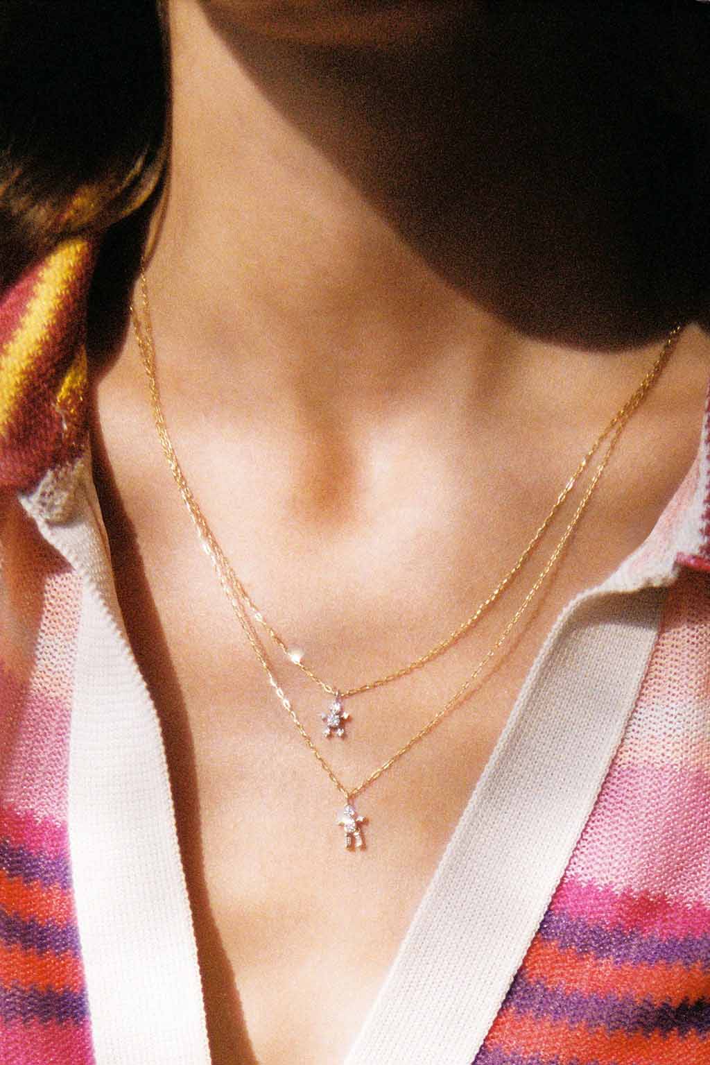 Collar Little Man de oro