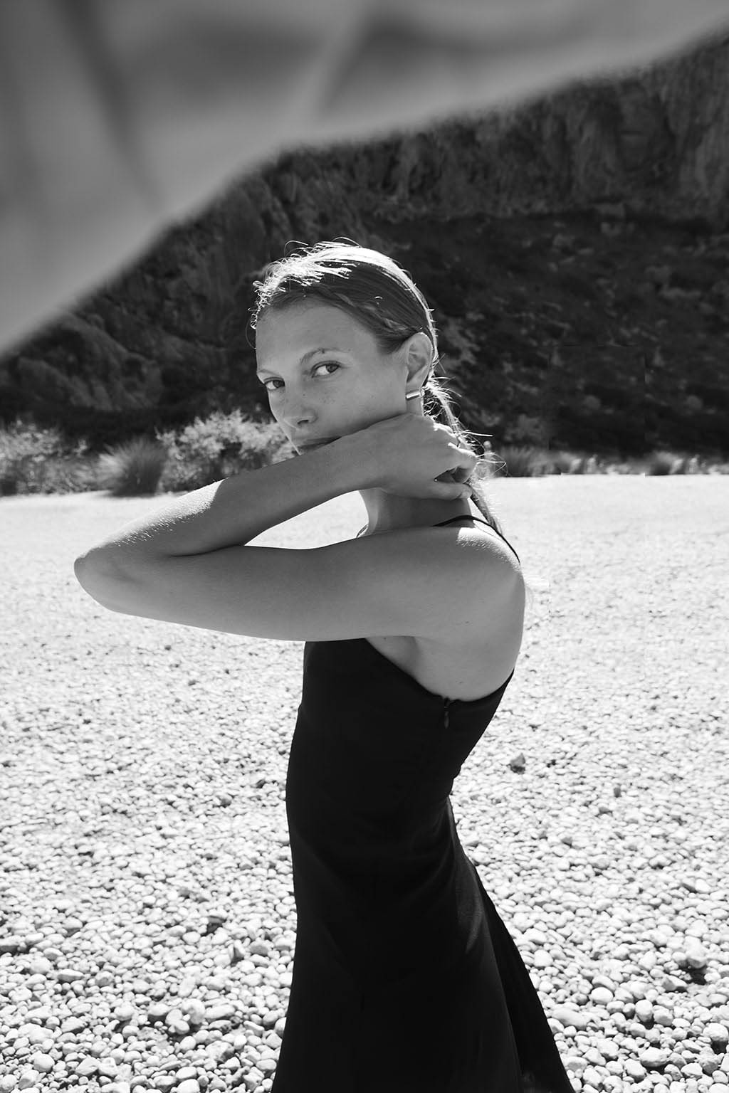 Boucle d'oreille Tube Classic en or