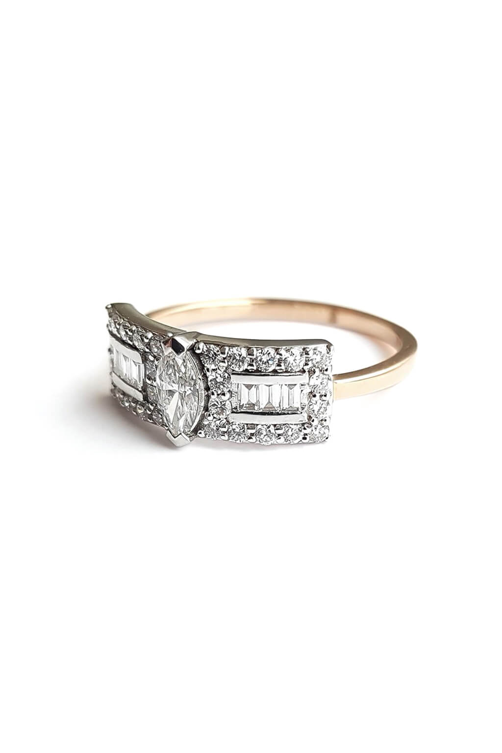 Bague Second Wife Big Marquise en or