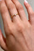 Anillo Cage diamond baguette de oro