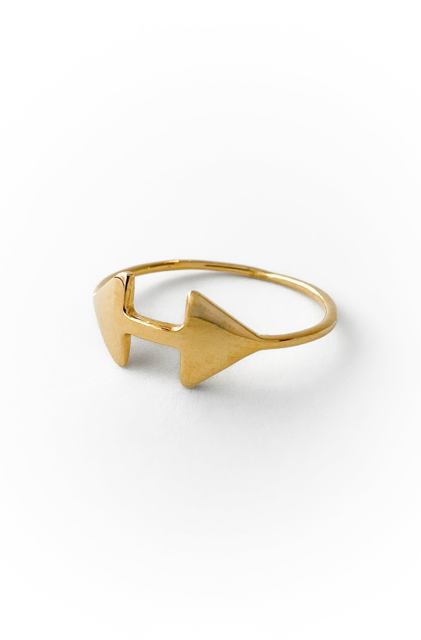 Anillo Arrow de oro amarillo