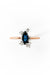 Anillo Big Star Marquise Sapphire  de oro