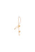 Pendiente Clef de oro