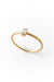 Anillo Cage diamond baguette de oro