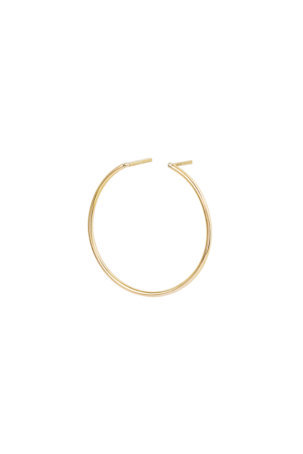 Pendiente Circle de oro