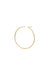 Pendiente Circle de oro