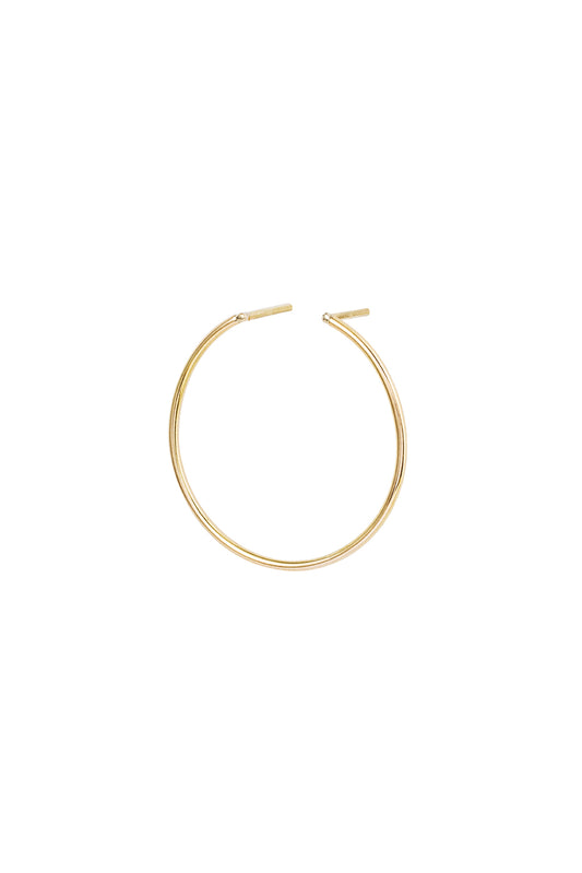 Pendiente Circle de oro