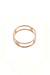 Anillo Doublestaff  de oro