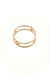 Anillo Doublestaff  de oro
