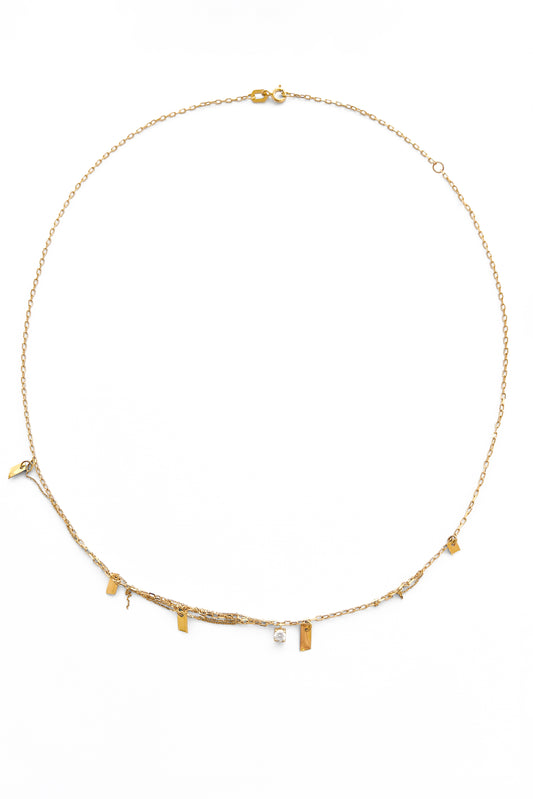 Found Treasures Gold Necklace