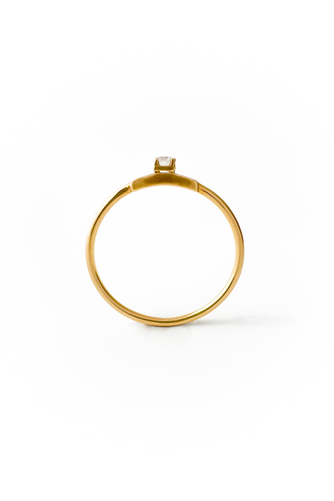 Anillo Frame Diamond de oro
