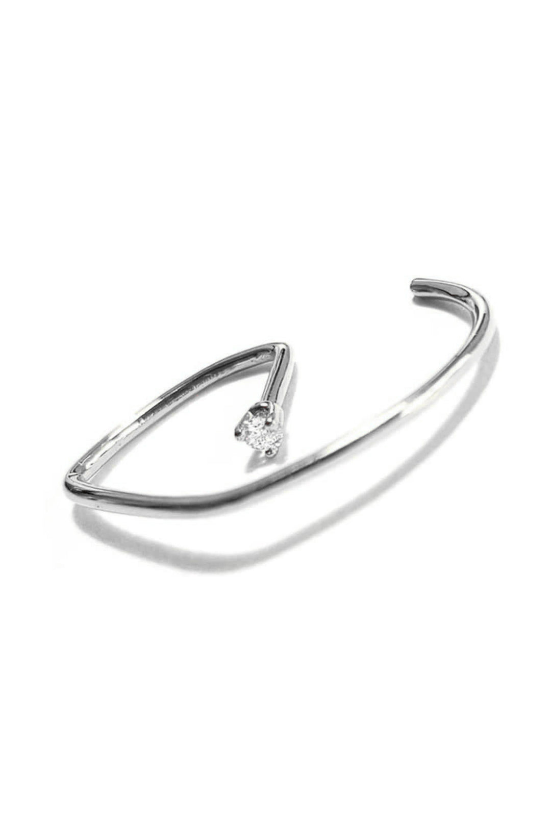 Pendiente G diamond de oro