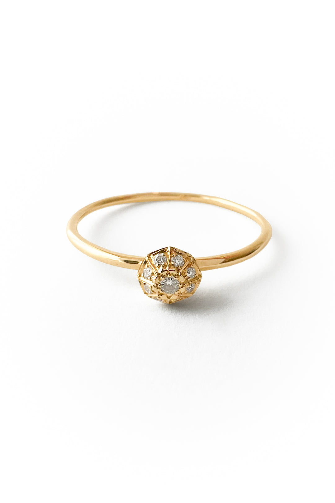 Gem diamonds gold ring