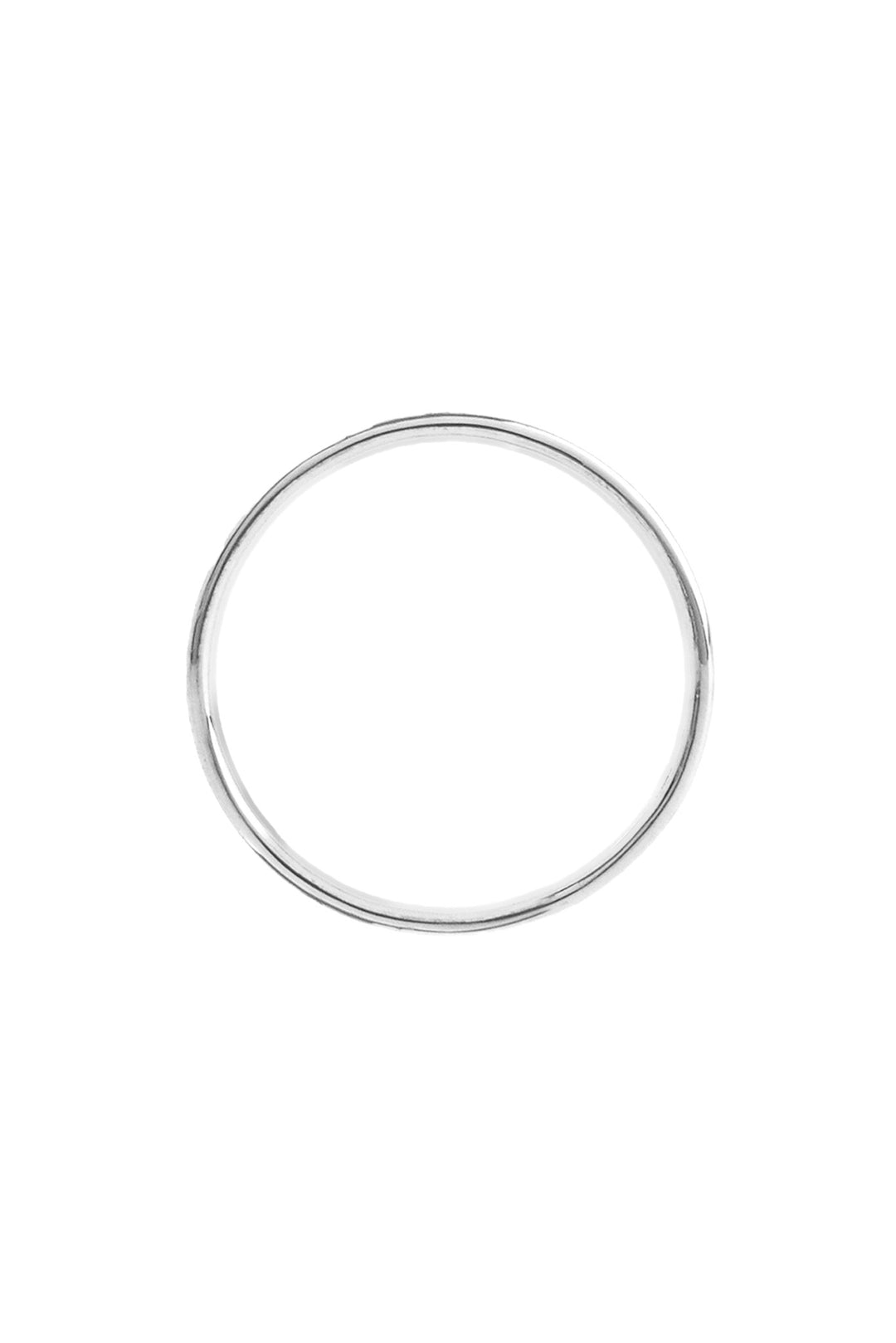Anillo Hilo Sencillo de oro de 1 mm