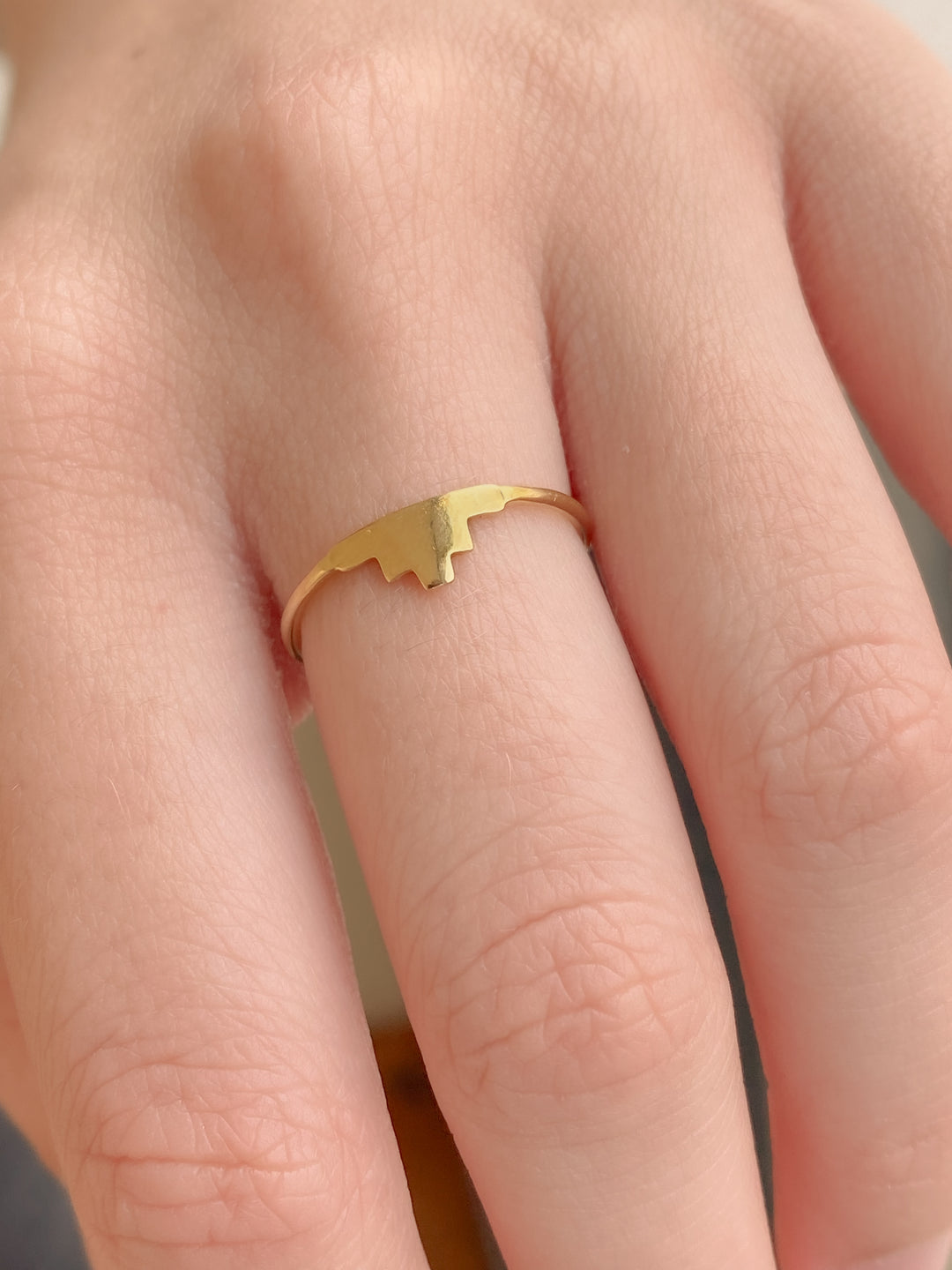 Anillo Navajo de oro