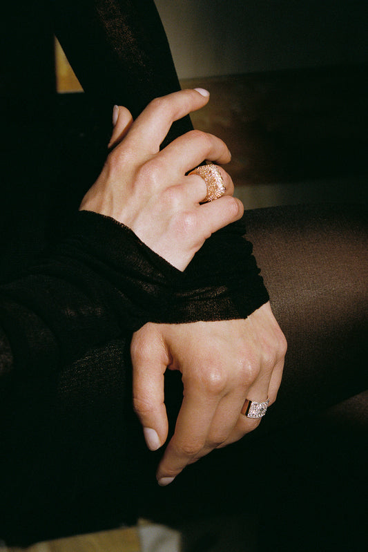 Bague Lever du Soleil en or