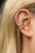 Line Diamonds ear cuff
