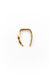 Piercing Open Artisan Claw de oro