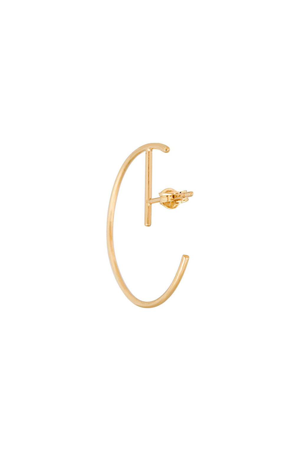 Pendiente Radius de oro 