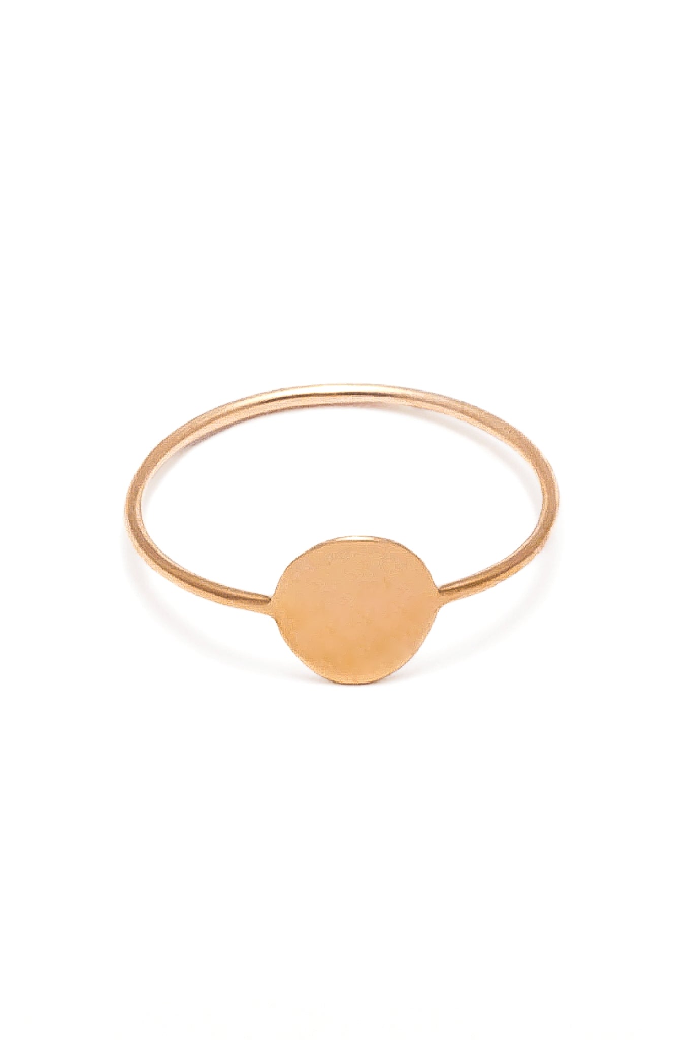 Anillo Sequin de oro