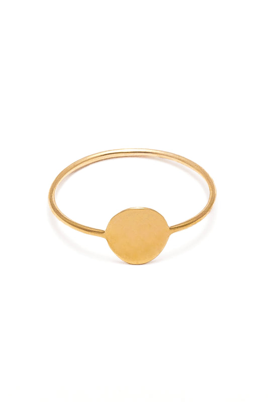 Anillo Sequin de oro