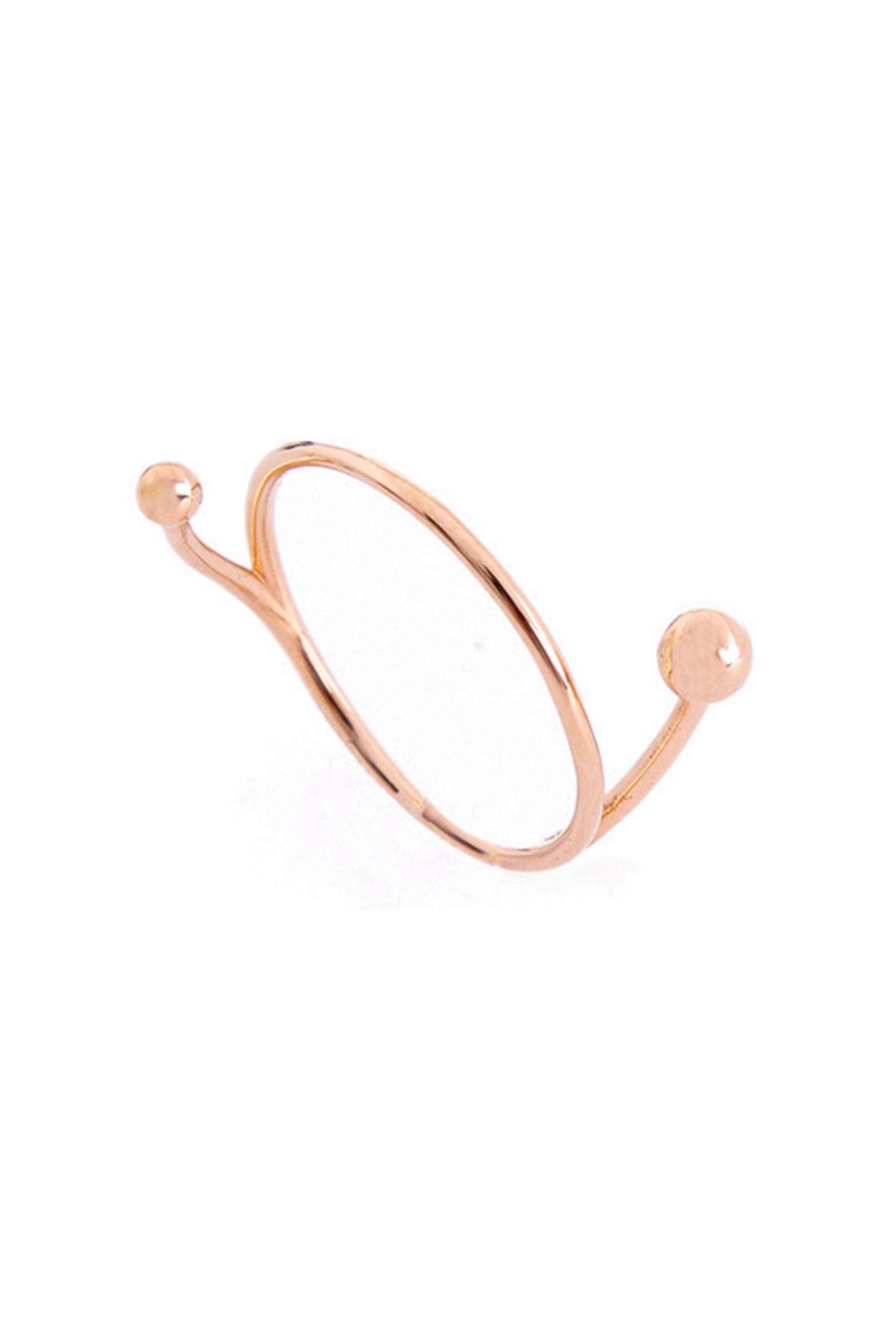 Anillo Satellite de oro rosa