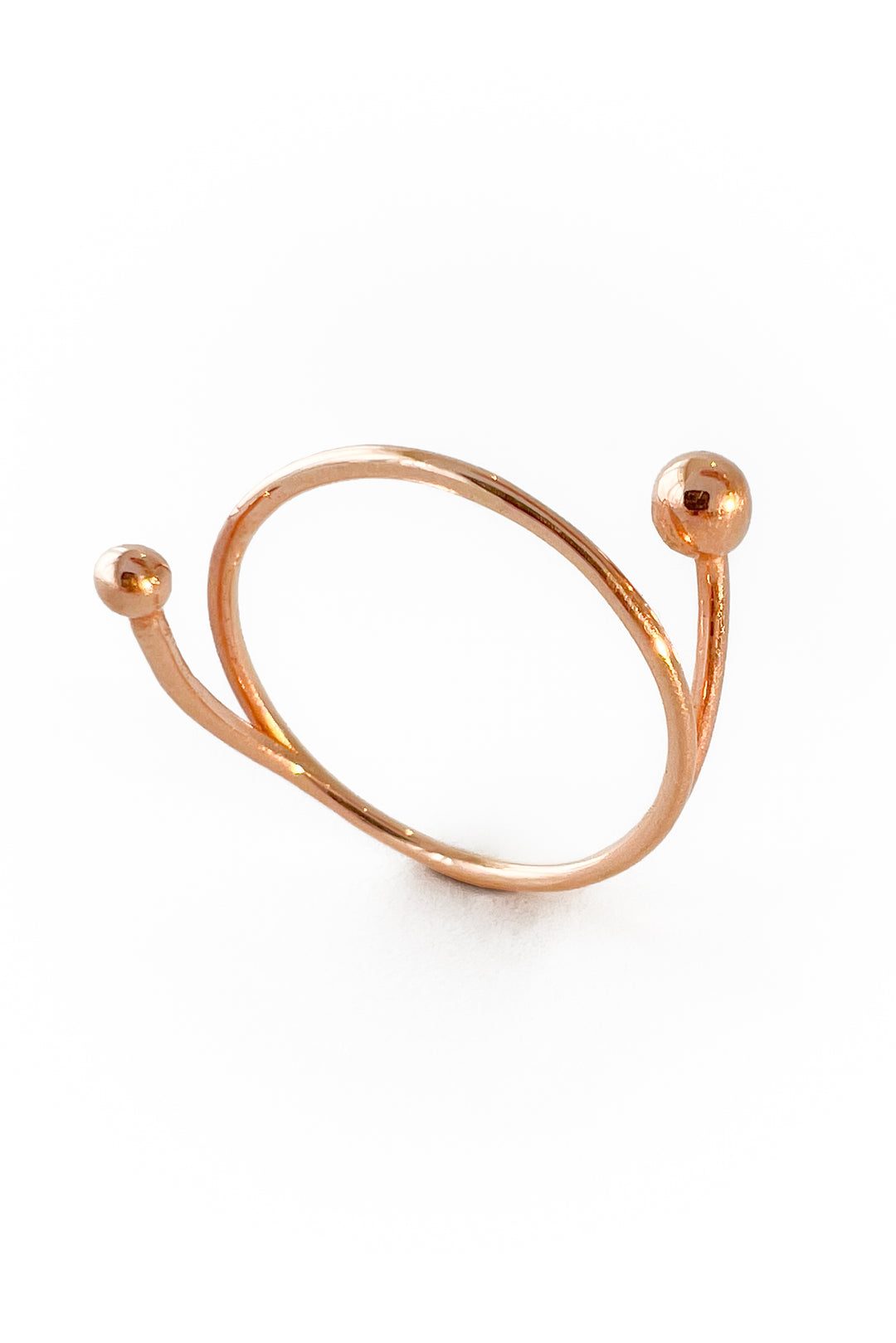 Anillo Satellite de oro rosa