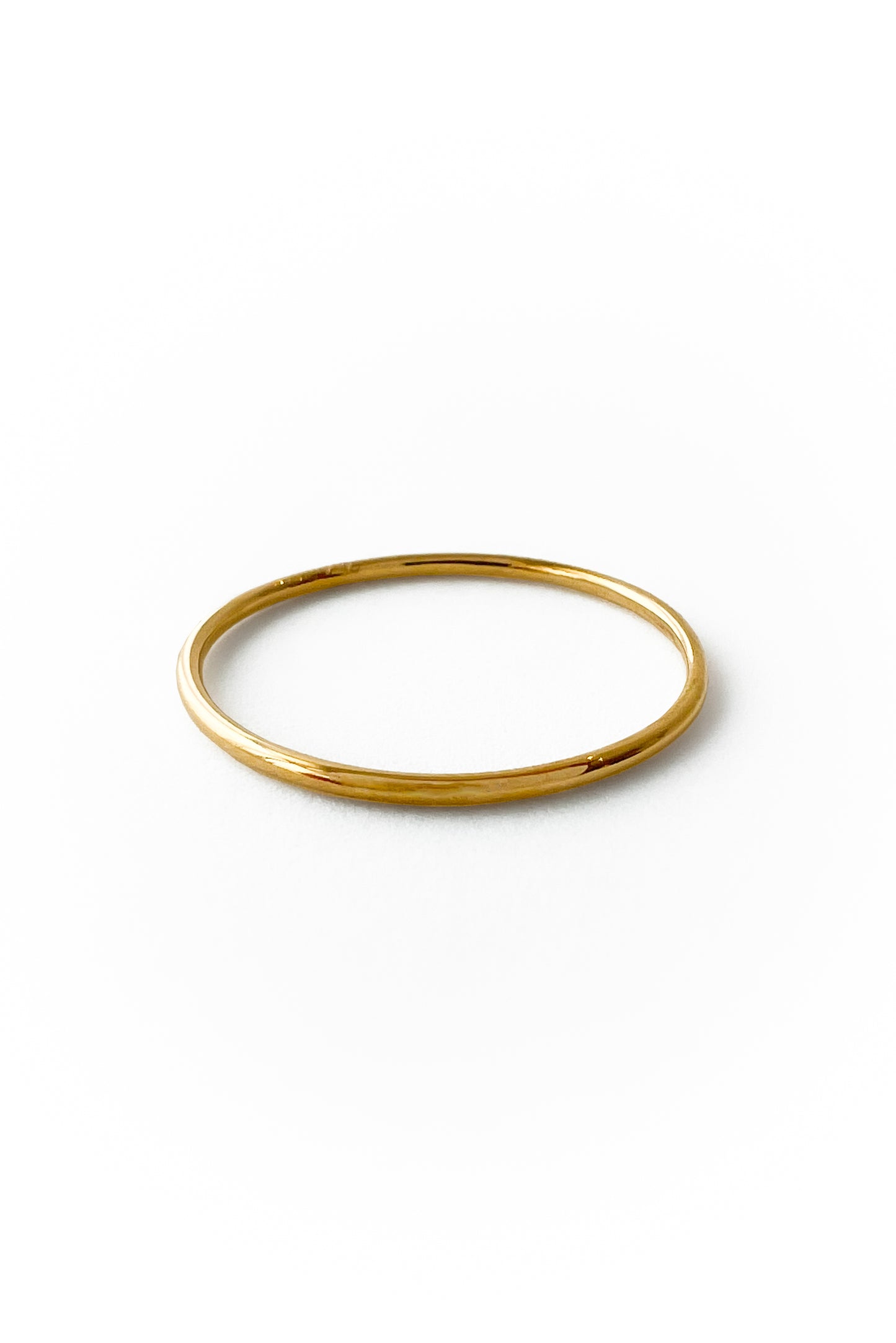 Anillo Hilo sencillo de oro de 0'9 mm