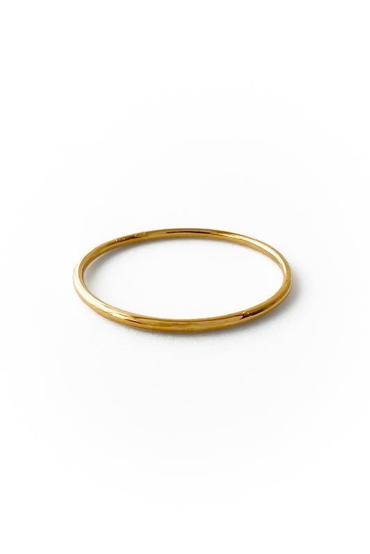 Anillo Hilo sencillo de oro de 0'9 mm