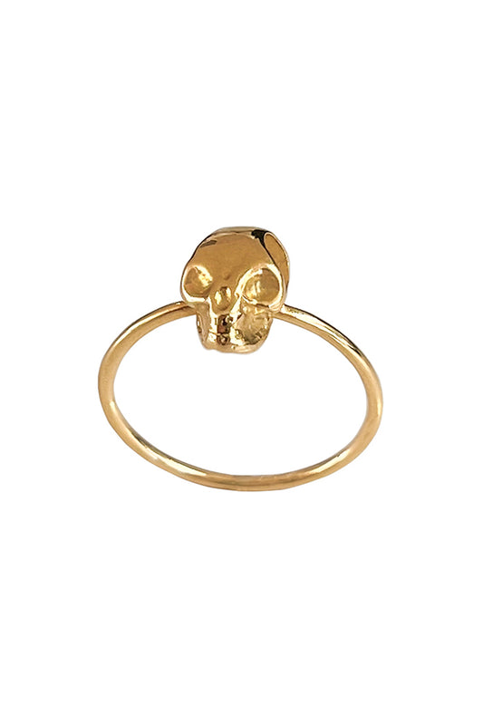 Anillo Skull de oro