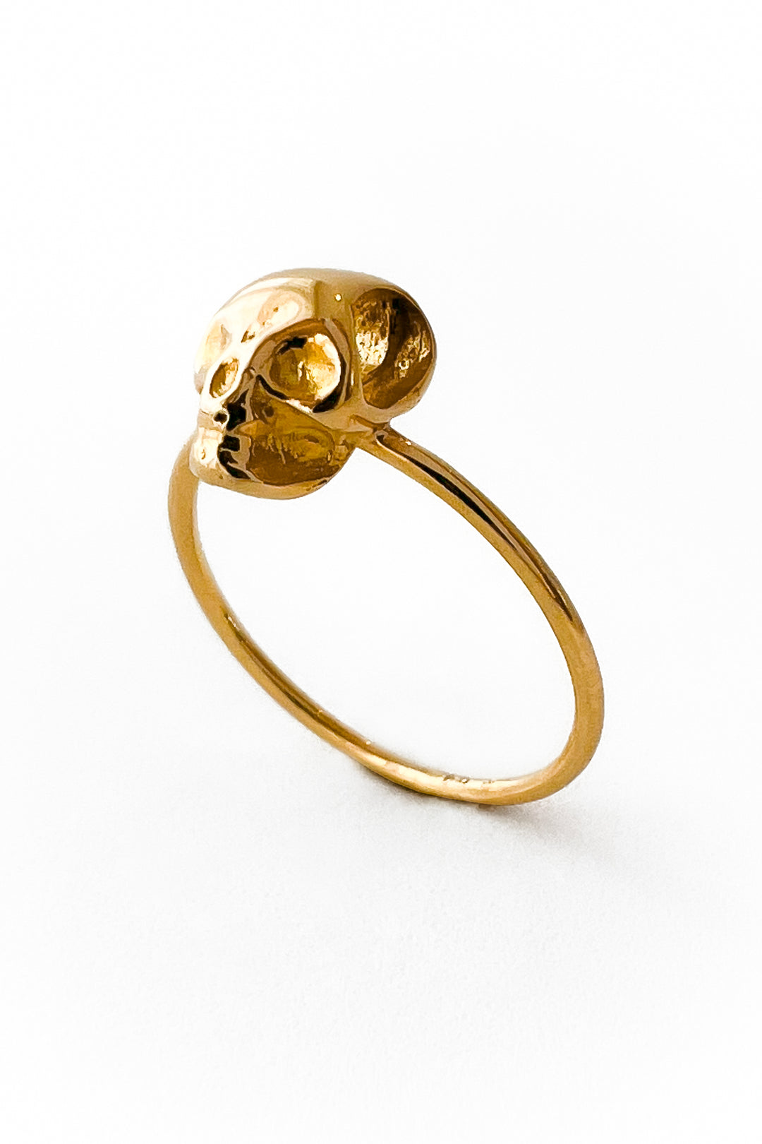 Anillo Skull de oro