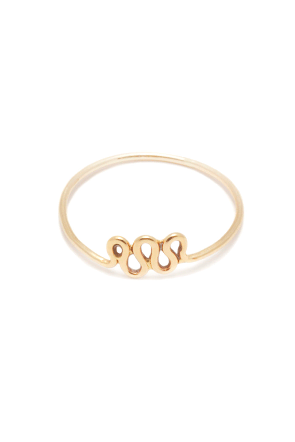 Anillo Snake de oro