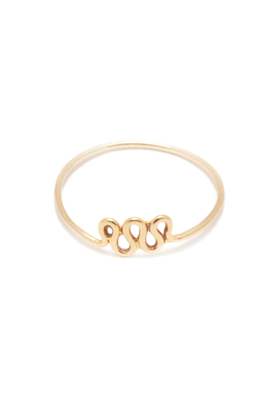 Anillo Snake de oro