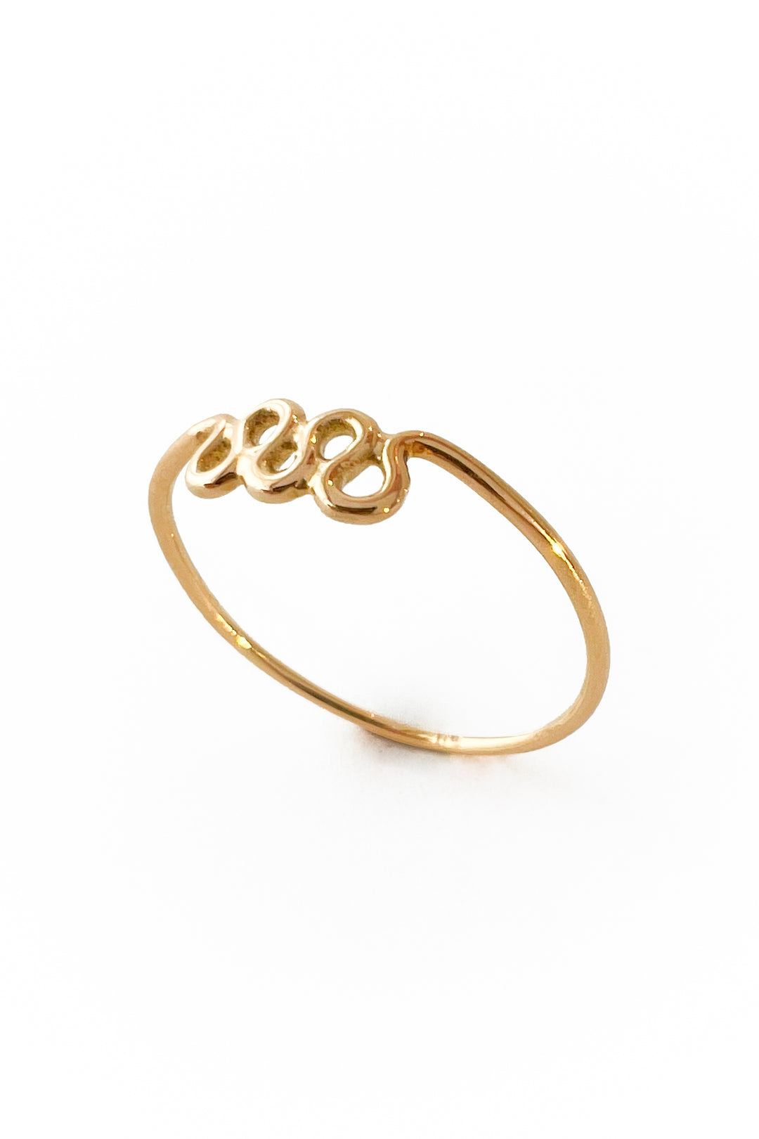 Anillo Snake de oro