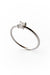 Anillo Princess Stone de oro blanco