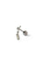 Tag Marquise 18k gold earring