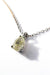 Yellow Pear gold necklace