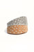 Irregular Full Band Diamonds Ring in 18k gold with diamonds, handcrafted by Sansoeurs.