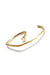 Pendiente G diamond de oro