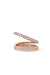 18k gold ring with diamonds
