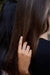 18k gold ring with diamonds