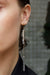 Pendiente Long Dancer plaque de oro y plata