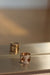 Ring with diamonds in 18k rose and white gold