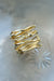 Root of Gold I: Prima, 14K gold ring
