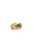 Dots gold and diamonds baby earrings by Sansoeurs, oval gold studs with three diamonds