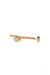 Eye gold and diamond baby earrings by Sansoeurs, diamond set in circular gold bezel