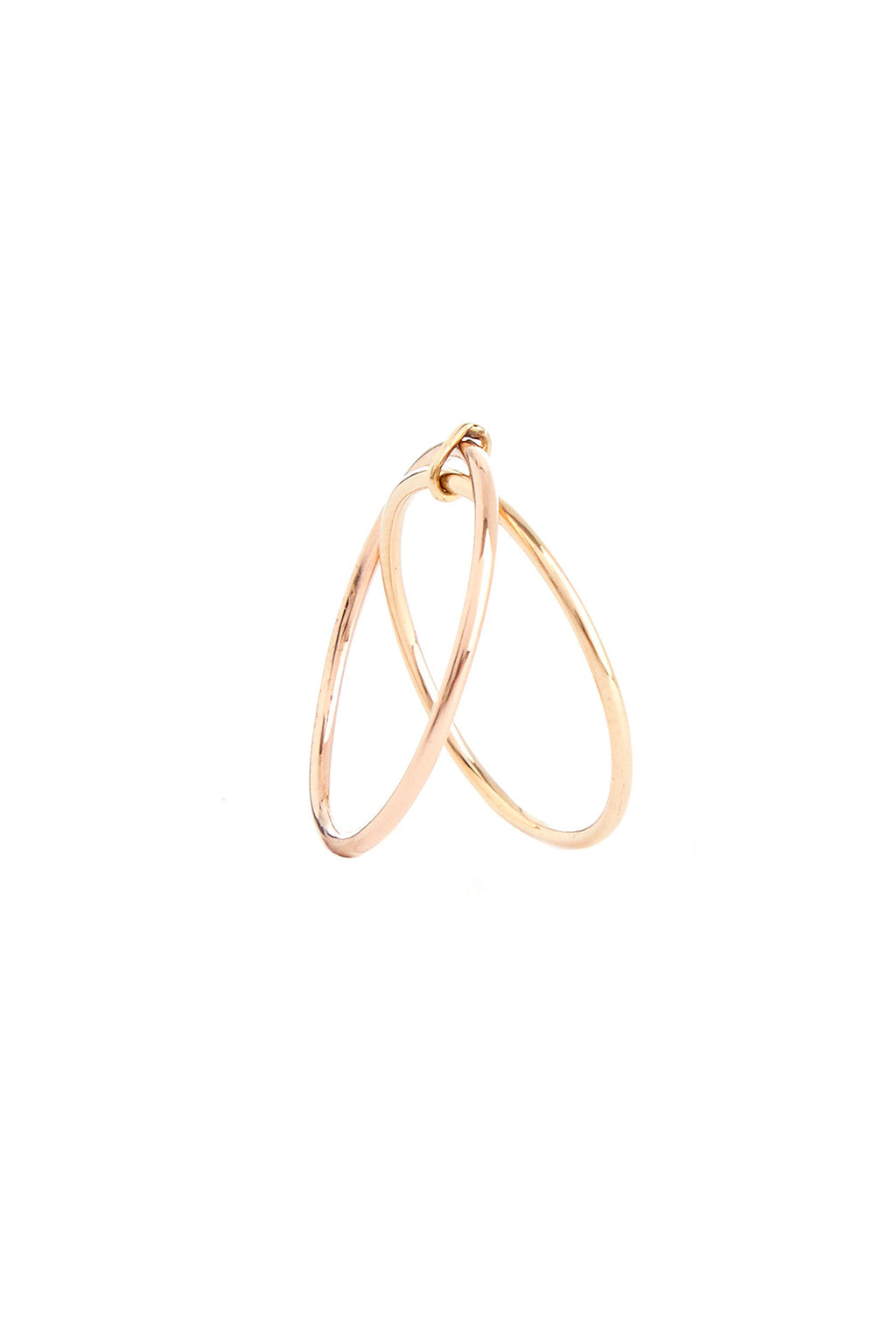 Anillo Scala de oro amarillo y rosa