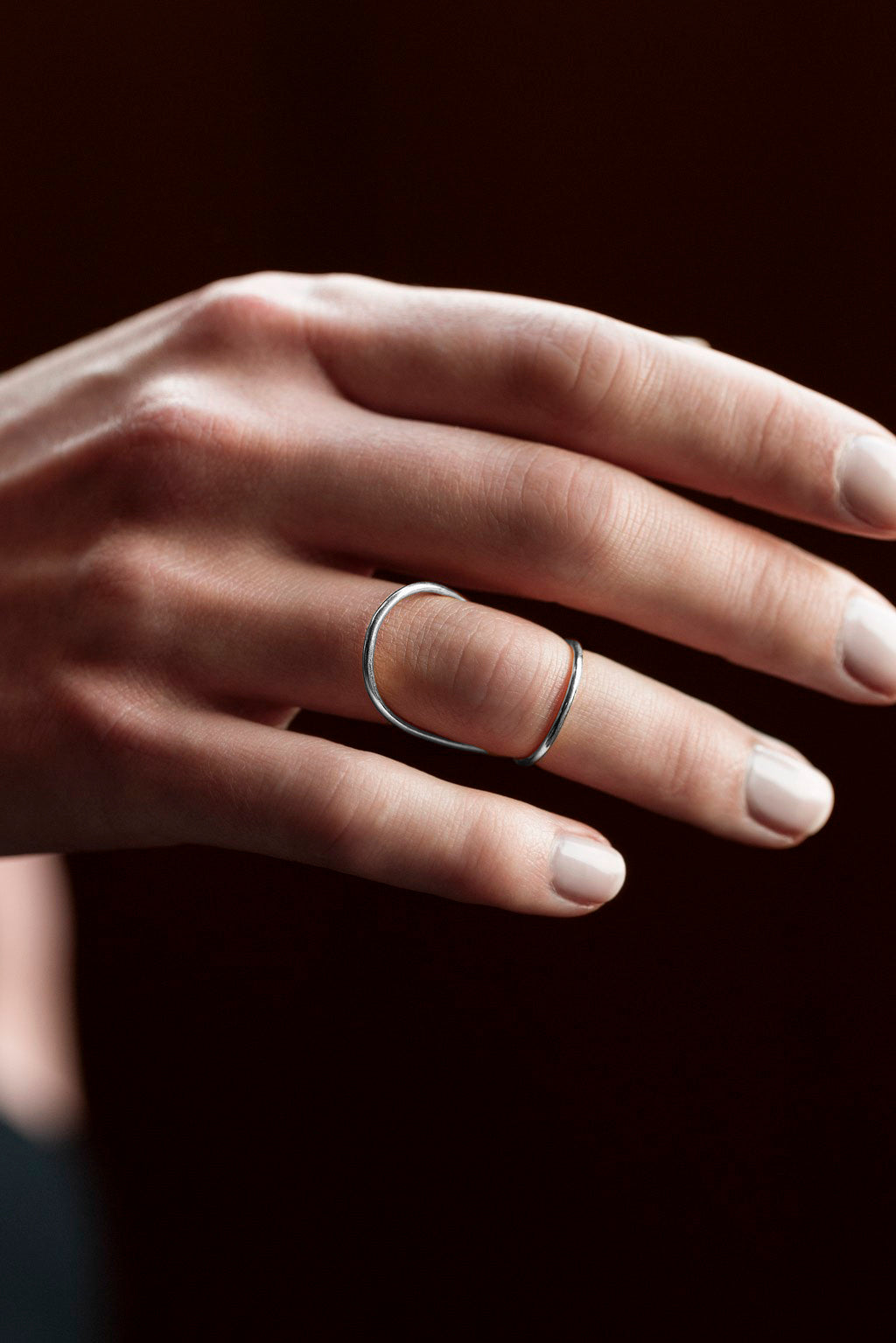 Anillo Shadow de oro