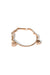 Small Miki Two Diamonds Gold Ring in 18k rose gold, handcrafted by Sansoeurs

