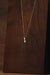 Wife Topaz Pendant in white 18k gold with diamonds and pear-shaped topaz, handcrafted by Sansoeurs.